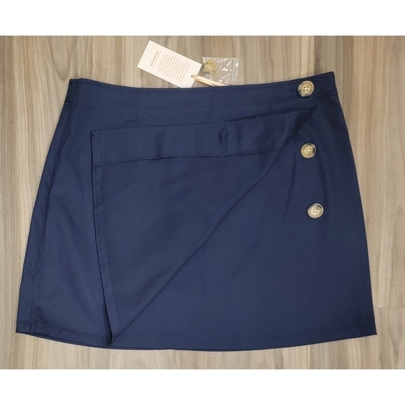 NEW Modcloth Navy Mini Skirt - Picture 7 of 8